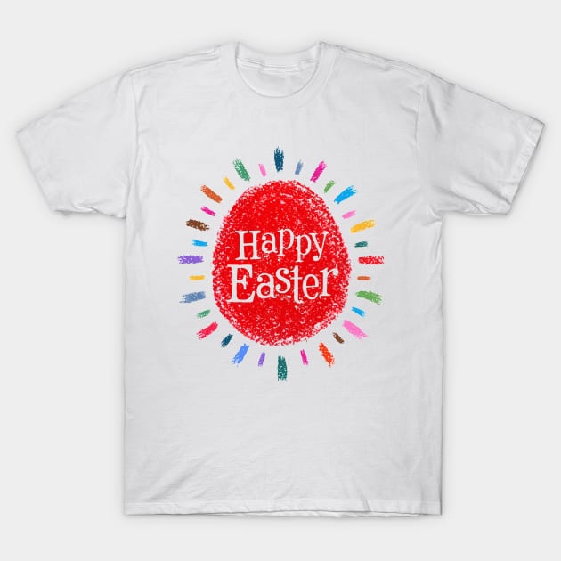 Happy Easter T-Shirt by Enzy Diva